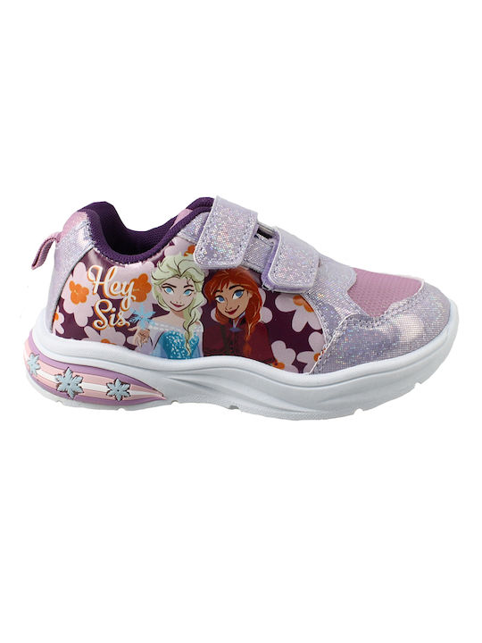 Arnetta Kids Sneakers with Lights Lilac