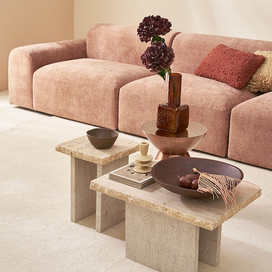 Urban Nature Culture Amsterdam Декоративна ваза Стъкло Кафяв 14x14x30см 1бр