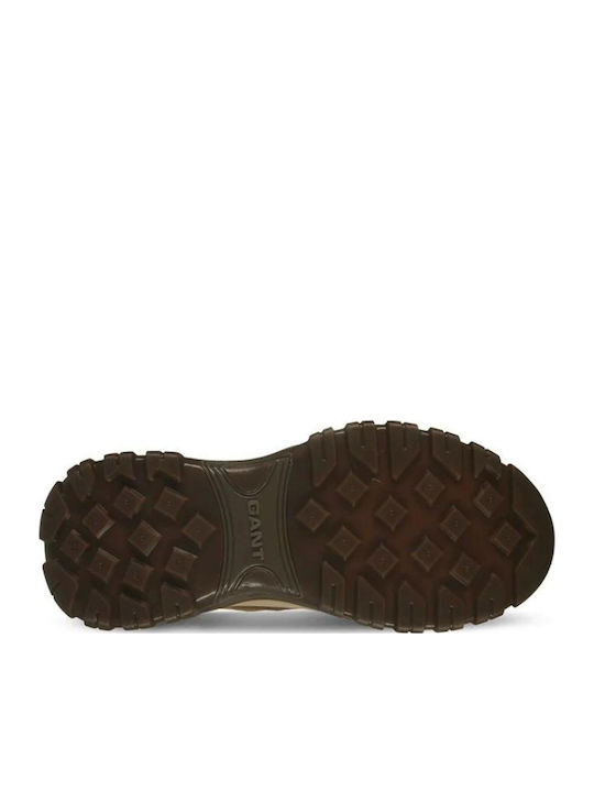 Hillark Suede Khaki Men's Boots