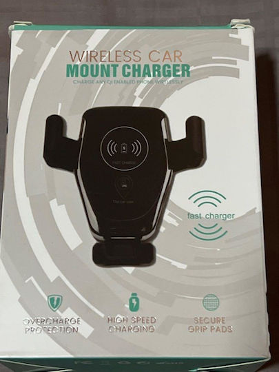 Car Mobile Mount with Adjustable Hooks Black