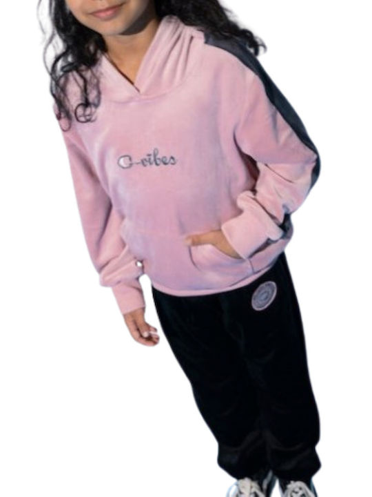 Evita Kids Sweatpants Set Pink