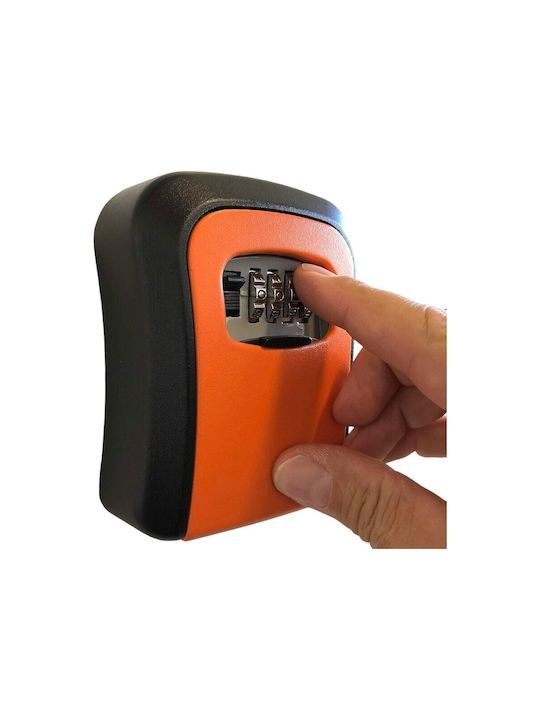 Basi SSZ 200 Wall-Mounted Combination Key Holder Metallic With Combination Dial 9.5x4x11.5cm