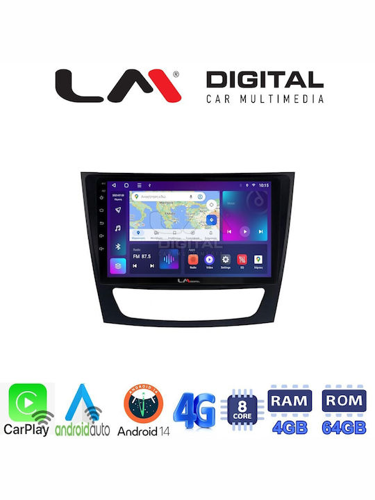 LM Digital Car Audio System for Mercedes-Benz E Class 2004-2008 (Bluetooth/USB/WiFi/GPS) with Touch Screen 9"