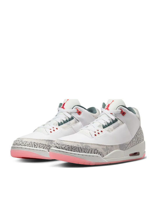 Air  3 Retro Männersneaker Weiß