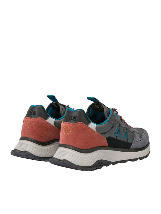 Ανδρικά Sneakers Γκρι / Κόκκινο
