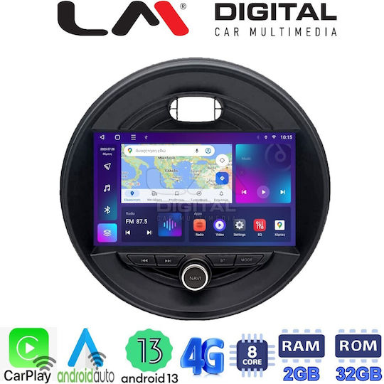 LM Digital Car Audio System for Mini Cooper / Clubman / Roadster / Countryman 2015> (Bluetooth/USB/WiFi/GPS/Apple-Carplay/Android-Auto)
