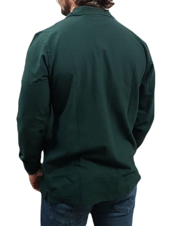 Rebase Polo Bluza Verde Pădure