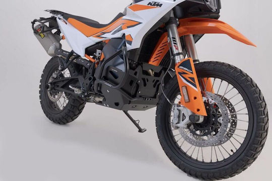 SW-Motech Motorrad-Motorschutzabdeckung KTM 790 Abenteuer Schwarz