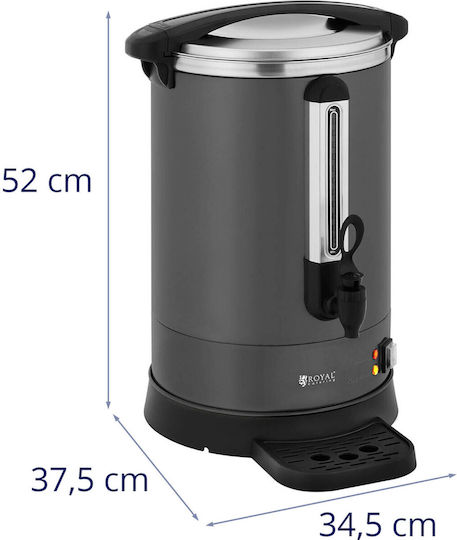 Royal Catering Coffee-Tea Buffet Kettle 14lt 1.4kW