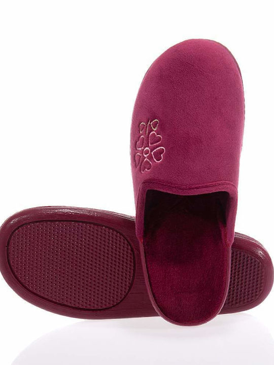 Fild Anatomic Fild Winter Women's Slippers in Burgundy color