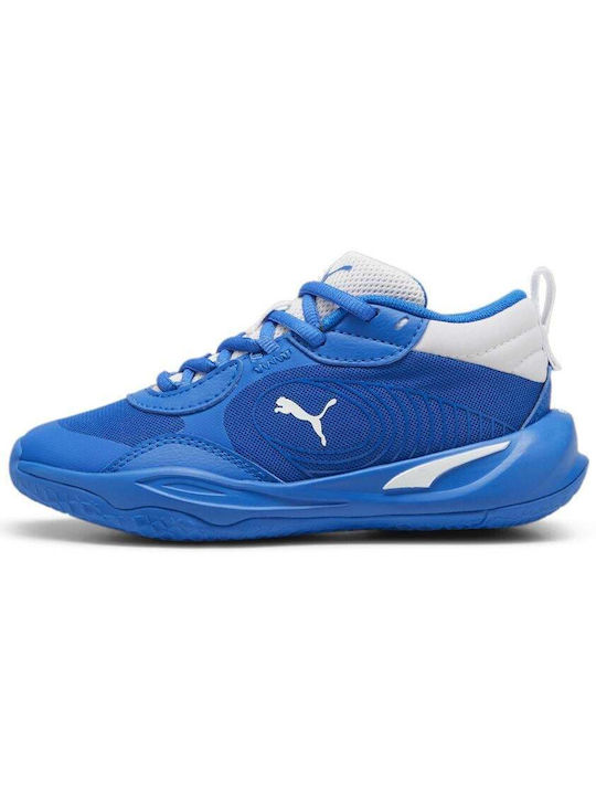 Puma Αthletische Kinderschuhe Basketball Blau