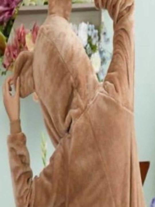 Pretty Lingerie Παιδική Πιτζάμα Ολόσωμη Χειμωνιάτικη Καφέ Pretty Lingerie Παιδική Πιτζάμα Ολόσωμη Χειμωνιάτικη Καφέ