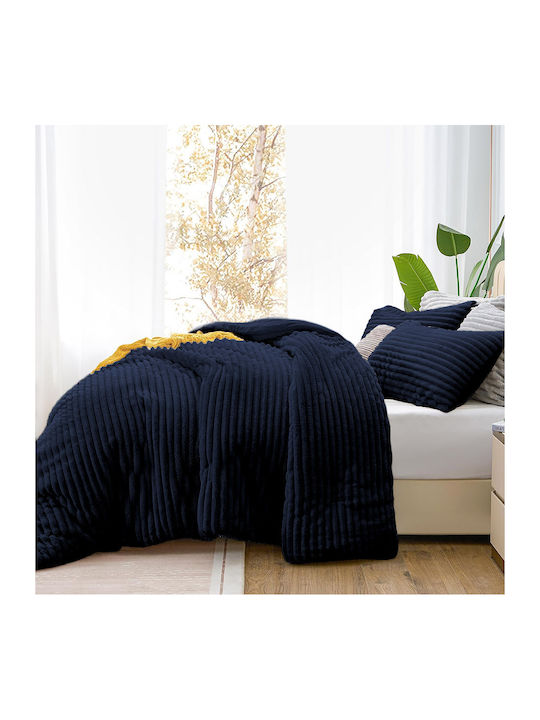 Homeone Duvet Cover Queen 220x240cm Blue