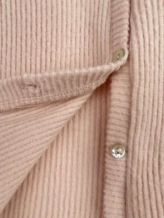 Tress Winter Damen Robe mit Pyjama Soft Pink