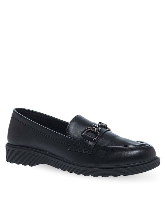 Parex Women's Loafers in Black Color