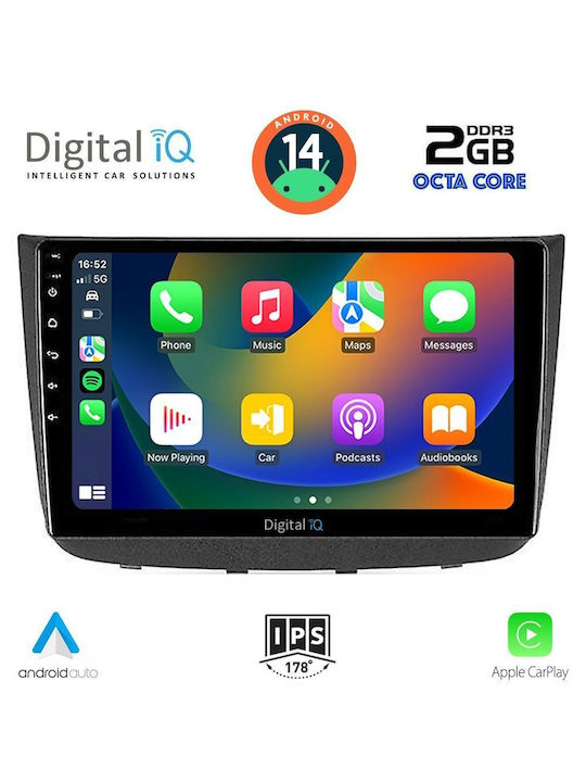 Digital IQ Car Audio System for Mercedes-Benz Vito / Viano 2003-2007 (Bluetooth/USB/AUX/WiFi/GPS) with Touch Screen 10"