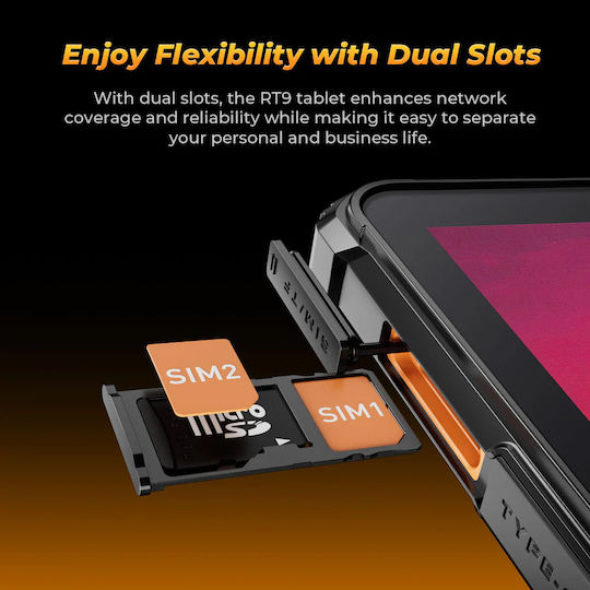 Oukitel RT9 4G 10.1Inches Tablet (6GB/256GB) Black
