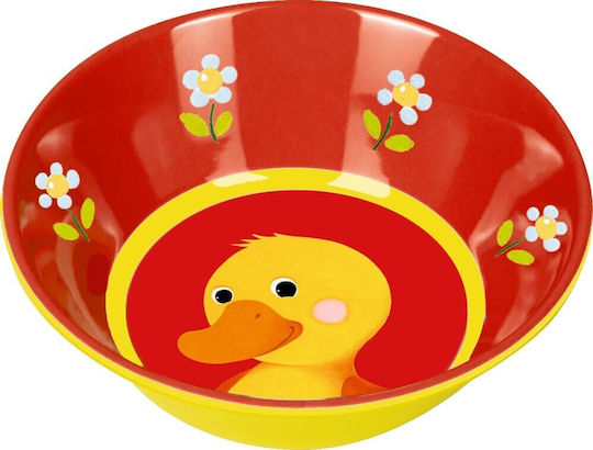 Die Spiegelburg Duckling Feeding Set Made of Yellow Plastic Duckling 4 Pieces