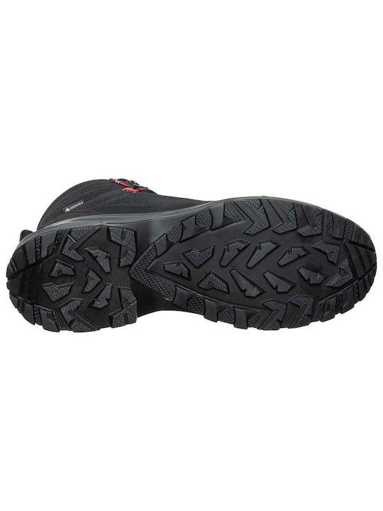 Alfa Bărbați Pantofi de drumeție Impermeabil cu Membrană Gore-Tex Negre