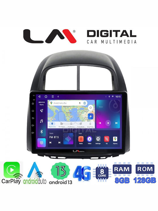 LM Digital Ηχοσύστημα Αυτοκινήτου για Daihatsu Sirion Subaru Justy Justy (Bluetooth/USB/AUX/WiFi/GPS/Apple-Carplay/Android-Auto) με Οθόνη Αφής 9"
