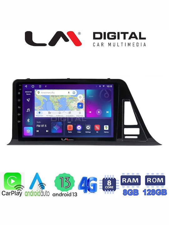 LM Digital Car Audio System for Toyota C-HR 2017+ (Bluetooth/USB/WiFi/GPS/Apple-Carplay/Android-Auto) with Touch Screen 9"
