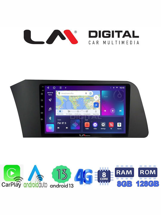 LM Digital Ηχοσύστημα Αυτοκινήτου για Hyundai Elantra 2020+ (Bluetooth/USB/WiFi/GPS/Apple-Carplay/Android-Auto) με Οθόνη Αφής 9"