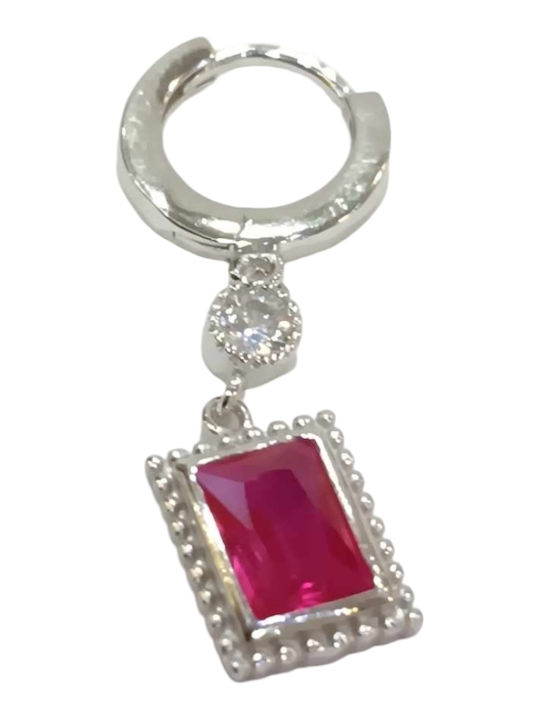 Prince Silvero Set with Necklace , Earrings & Ring from Silver with Stones