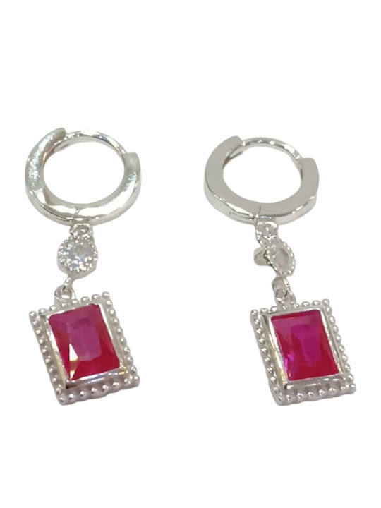 Prince Silvero Set with Necklace , Earrings & Ring from Silver with Stones