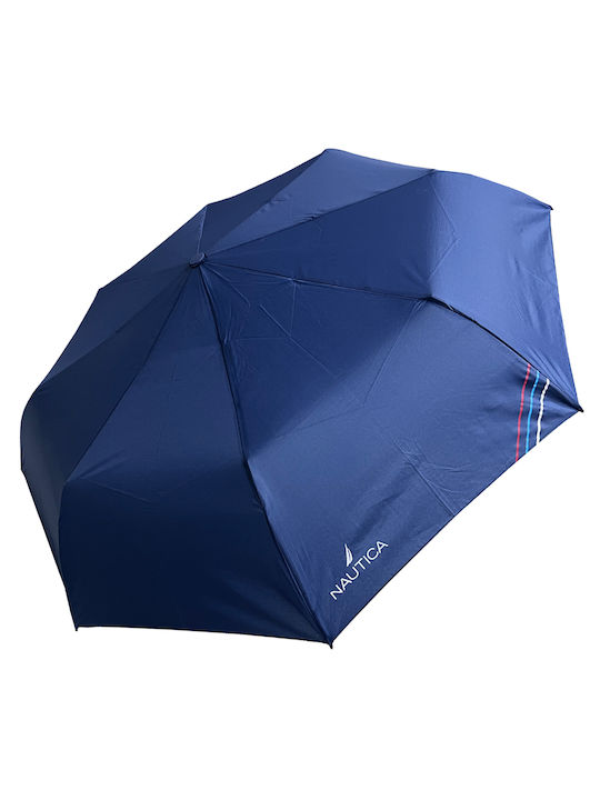 Nautica Automatic Umbrella Compact Blue