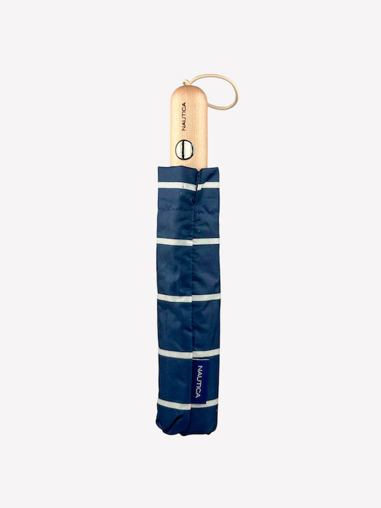 Nautica Automatic Umbrella Compact Blue