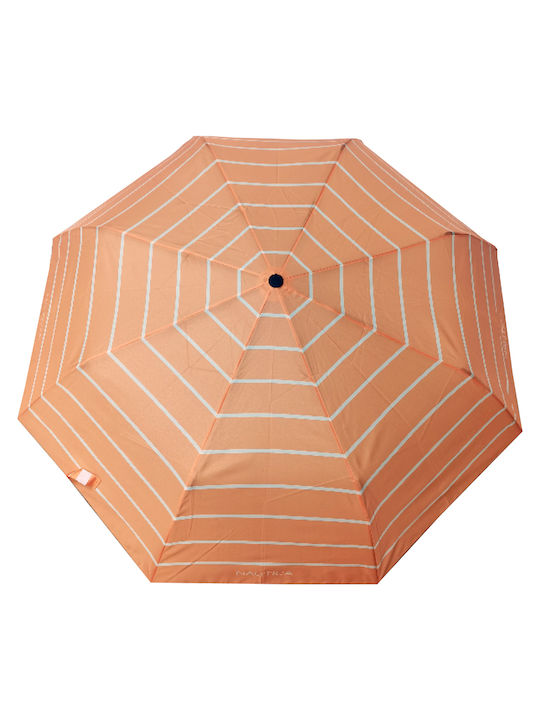 Nautica Automatic Umbrella Compact Orange