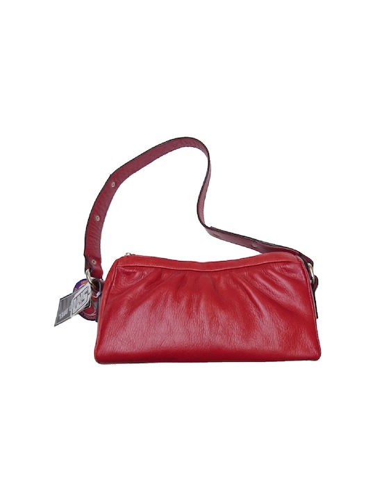 My Shoe Fashion Leather Women's Bag Shoulder Red