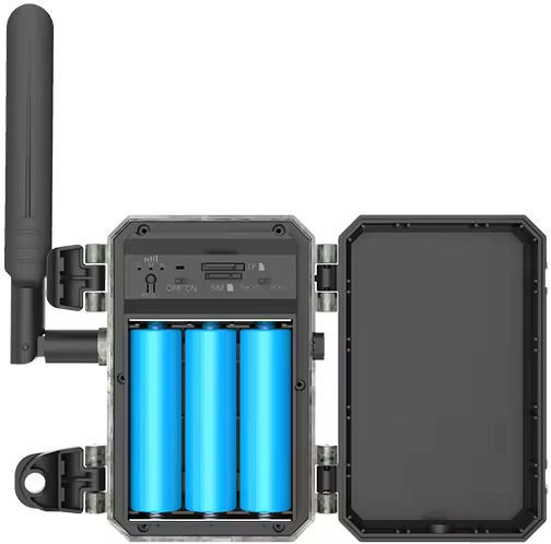 Sm-sh10-4g External Hunting Camera 3mp Wireless 4g Solar Panel Ip66 Android Ios