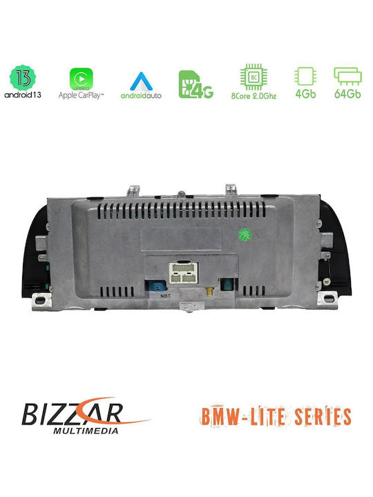 Bizzar Car Audio System for BMW Series 5 2022-2023 (Bluetooth/USB/AUX/WiFi/GPS/Apple-Carplay/Android-Auto/CD) with Touch Screen 5"