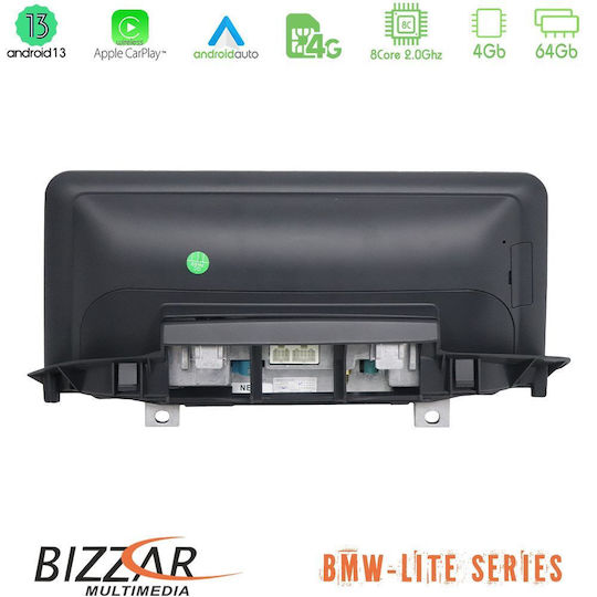Bizzar Sistem Audio Auto pentru BMW X5 / X6 / F15 2022-2023 (Bluetooth/USB/AUX/WiFi/GPS/Apple-Carplay/Android-Auto/Partitură)