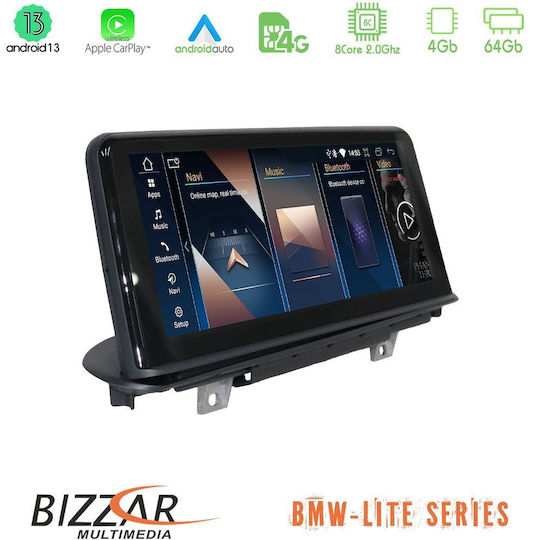 Bizzar Sistem Audio Auto pentru BMW X5 / X6 / F15 2022-2023 (Bluetooth/USB/AUX/WiFi/GPS/Apple-Carplay/Android-Auto/Partitură)