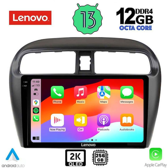 Lenovo Car Audio System for Mitsubishi Space Star BMW X1 / X3 / X4 2013-2020 (Bluetooth/USB/AUX/WiFi/GPS/Apple-Carplay/Android-Auto) with Touch Screen 9"