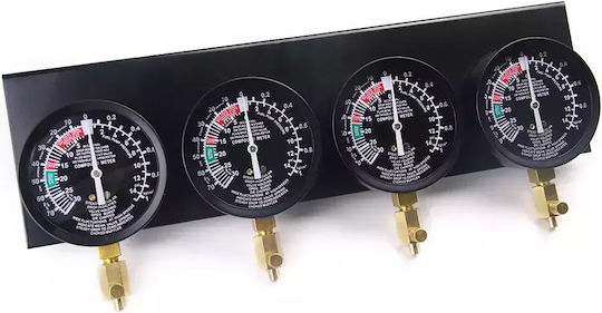 Carburetor Synchronizer Tool 4 Gauge Set Precise Calibration Durable Brass Construction