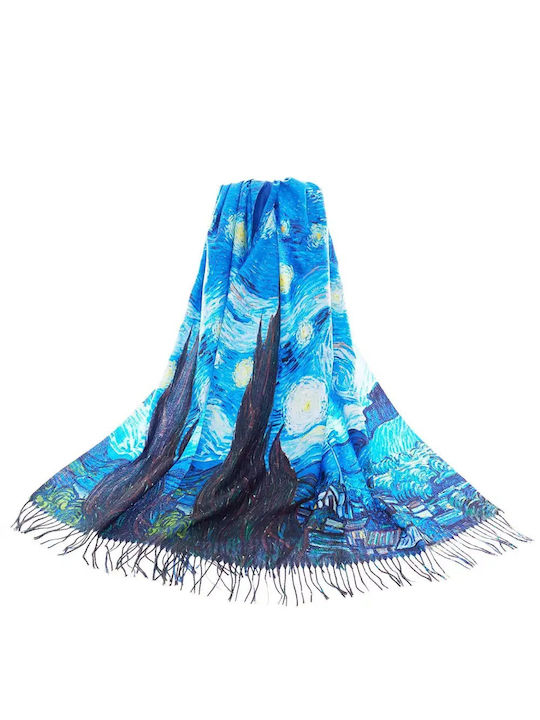 Signare Women's Scarf Blue