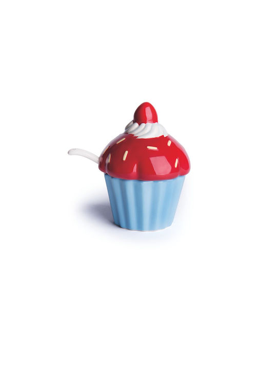 Excelsa Cupcake Шецерница Сервиз Керамично Зелен 1бр