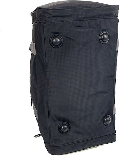RCM Sack Reise 38lt Schwarzes Stoff Μ50xΠ28xΥ28εκ.