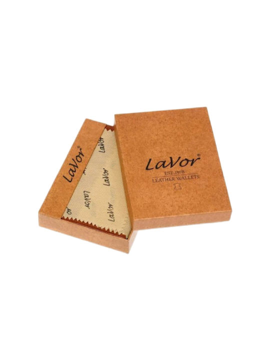 Leather Men's Wallet Cards with RFID Brown