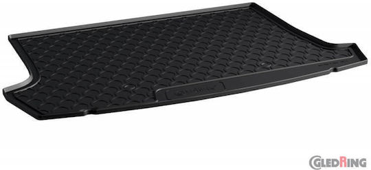 Gledring Trunk Mat Tray Type for Volkswagen T-Roc 2017 Black