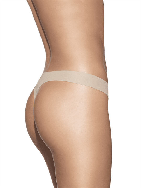 Creaciones Selene Women's String Seamless Beige