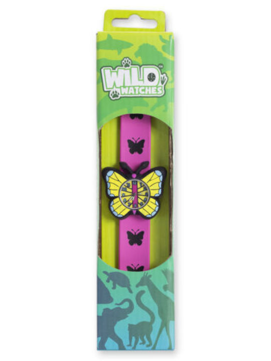 Ceas Clasic World Pentru Copii Fuchsia