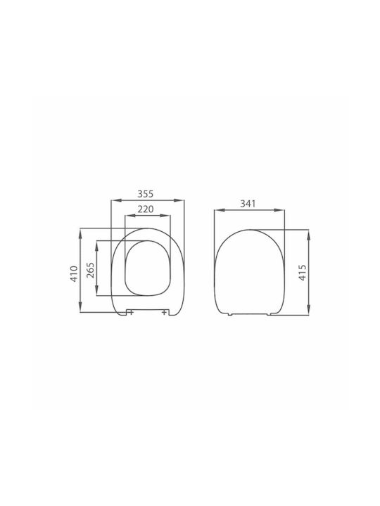 Duroplast Capac WC Plastic