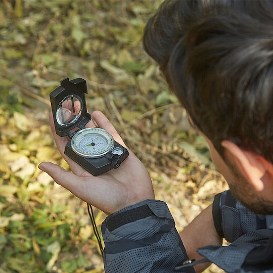 Professional Military Compass Prismatic Metal Map Compass