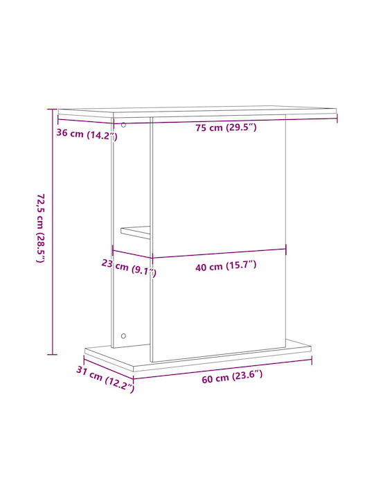 vidaXL Fish Tank Stand Aquarium Stand
