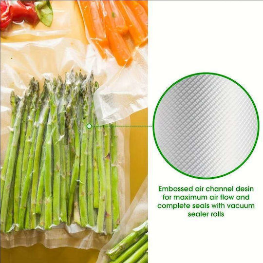 Grainy Vacuum Sealer Bag 250x170mm 100pcs