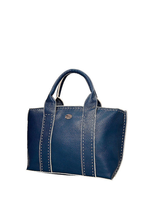 Bag to Bag Damen Tasche Hand Blau